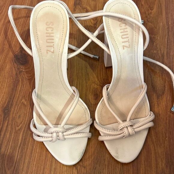 SCHULTZ Leopard studded heels Made in Brazil 7 - Picture 1 of 7